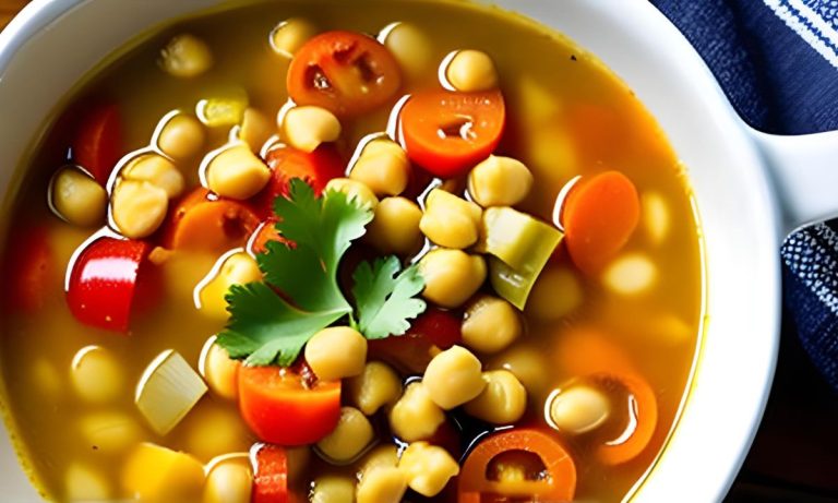 canned garbanzo bean soup