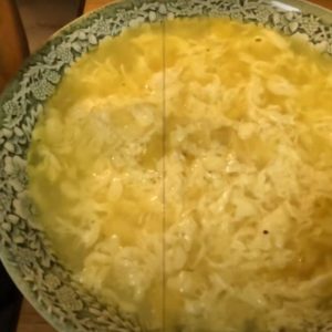 Egg Drop Soup Without Cornstarch recipe